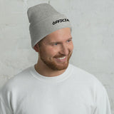 O.T Official Embroidered Cuffed Beanie - O.T Official