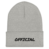 O.T Official Embroidered Cuffed Beanie - O.T Official