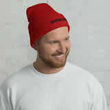 O.T Official Embroidered Cuffed Beanie - O.T Official