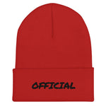 O.T Official Embroidered Cuffed Beanie - O.T Official