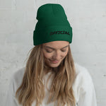 O.T Official Embroidered Cuffed Beanie - O.T Official