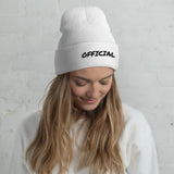 O.T Official Embroidered Cuffed Beanie - O.T Official