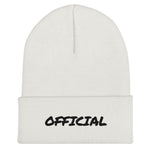 O.T Official Embroidered Cuffed Beanie - O.T Official