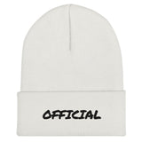 O.T Official Embroidered Cuffed Beanie - O.T Official