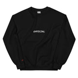 O.T Official Embroidered Sleeve Unisex Sweatshirt - O.T Official