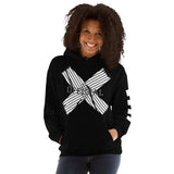 Official Black and White target Unisex Fleece Hoodie - O.T Official