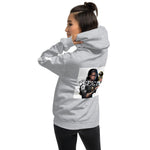 White Paisley Unisex Hoodie | Back print - O.T Official