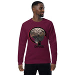 Be Mindful Unisex organic raglan sweatshirt - O.T Official