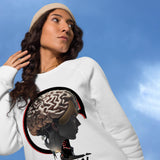 Be Mindful Unisex organic raglan sweatshirt - O.T Official