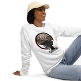 Be Mindful Unisex organic raglan sweatshirt - O.T Official