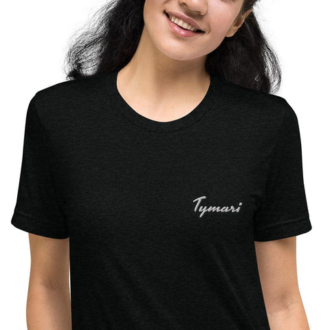 Embroided Tymari & Back Print Short sleeve t-shirt - O.T Official