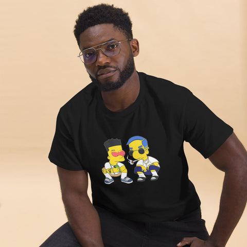 Bart and Millhouse Short Sleeve T-Shirt - O.T Official