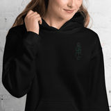 Embroidered Strapped Unisex Hoodie - O.T Official