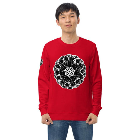 Social Distancing Unisex organic sweatshirt - O.T Official